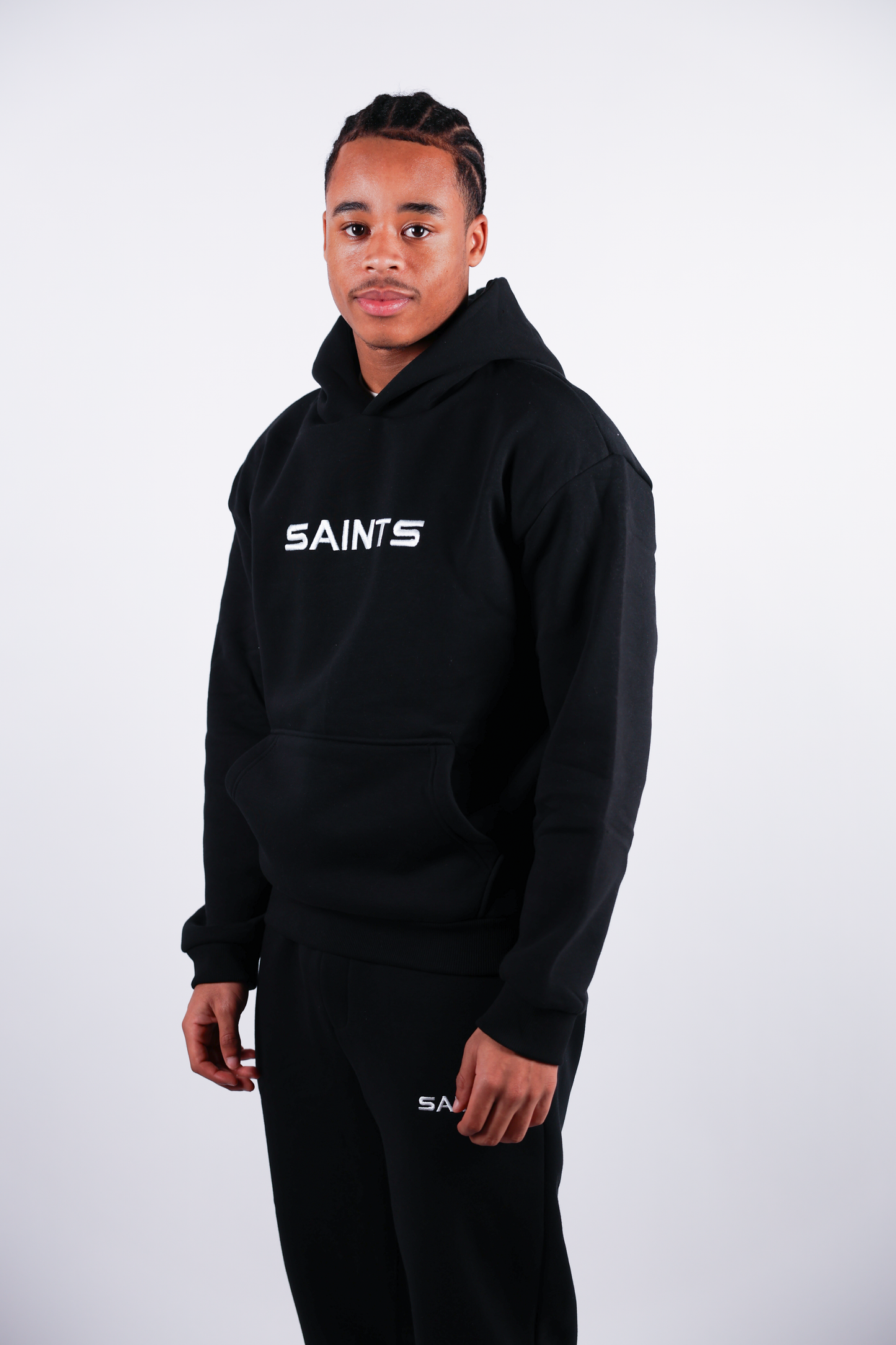 Saints Black Hoodie