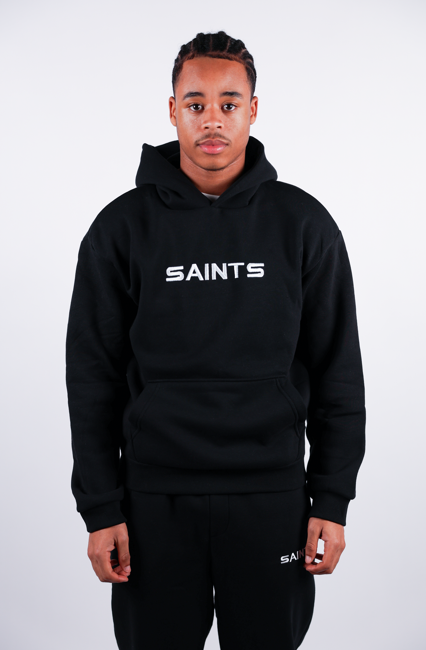 Saints Black Hoodie