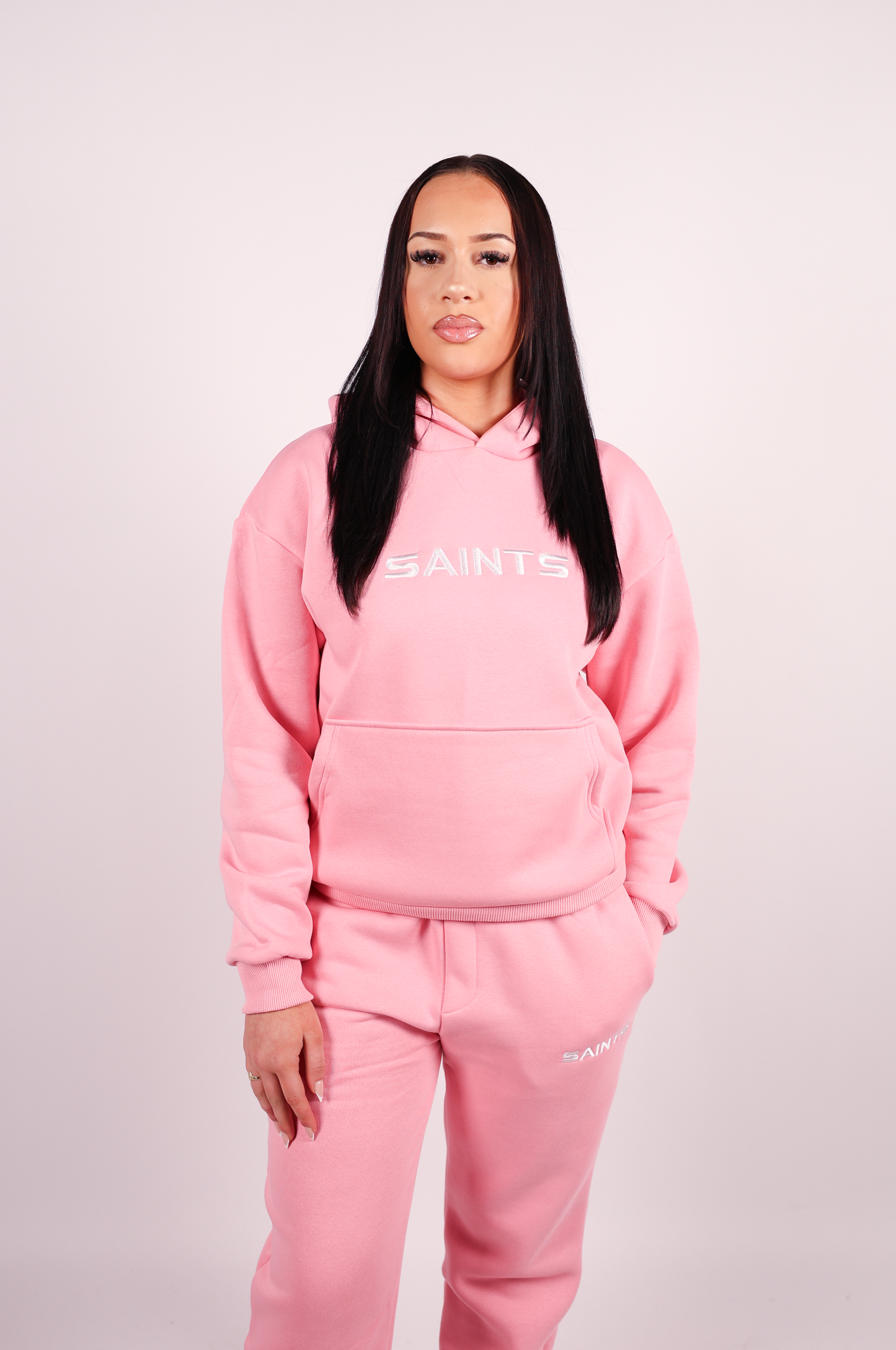 Saints Pink Hoodie