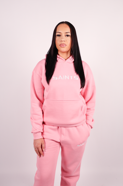 Saints Pink Hoodie